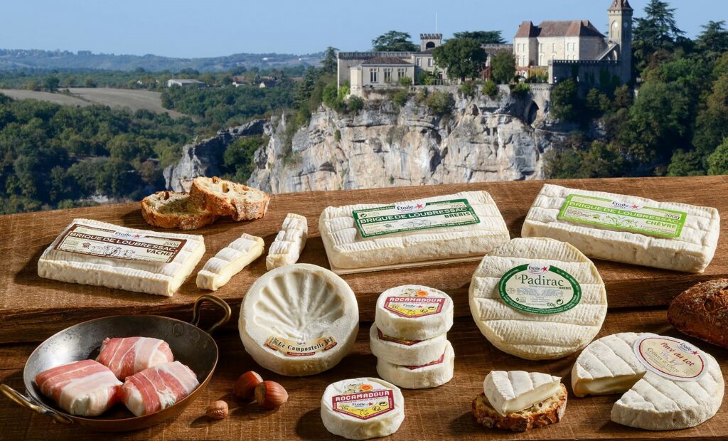 gamme de fromage AOP Rocamadour de l'Etoile du Quercy